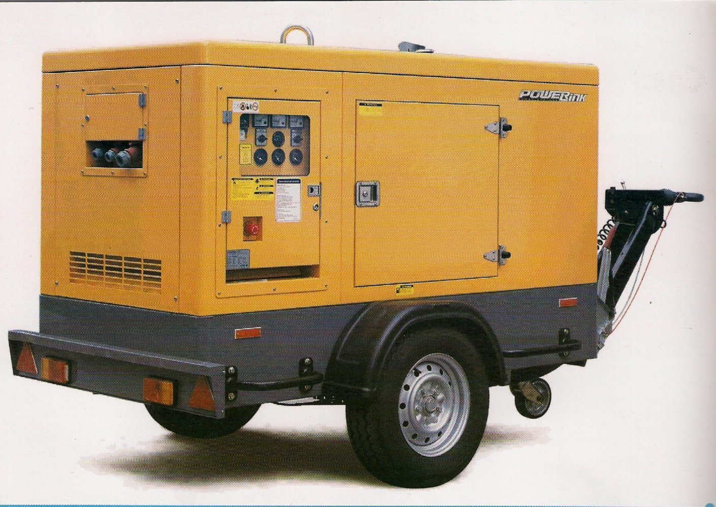 60 Kva Prime Rate, Silent Type With Trailer  Genset 