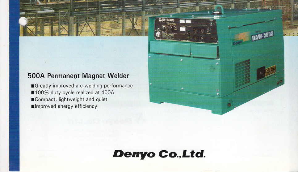 Model : DAW 500 S, Silent Type  Genset Denyo  atlantagenset